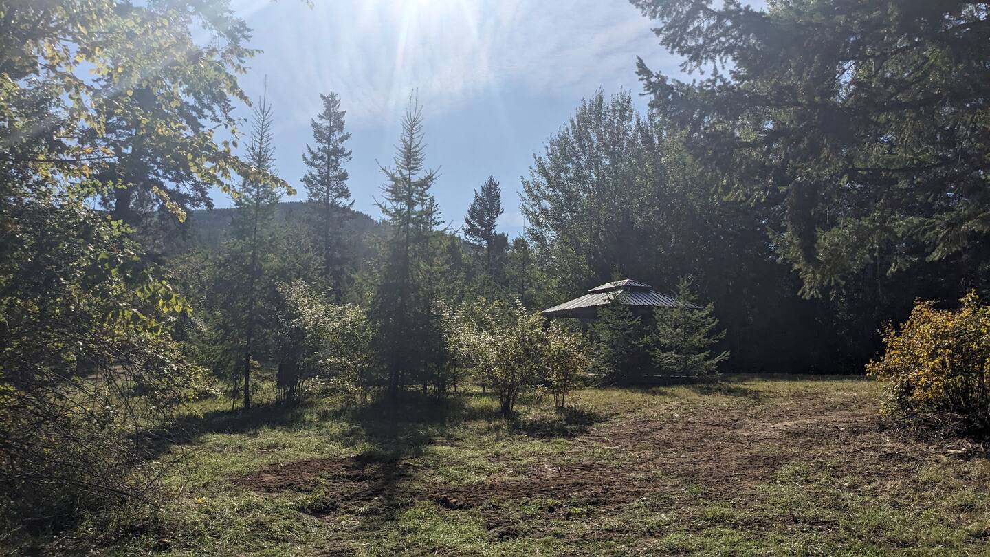 View from the dome deck looking southeast